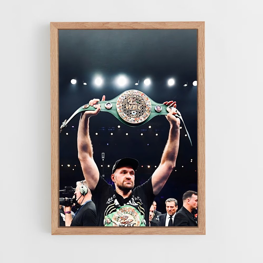 Poster Tyson fury (vue 4)